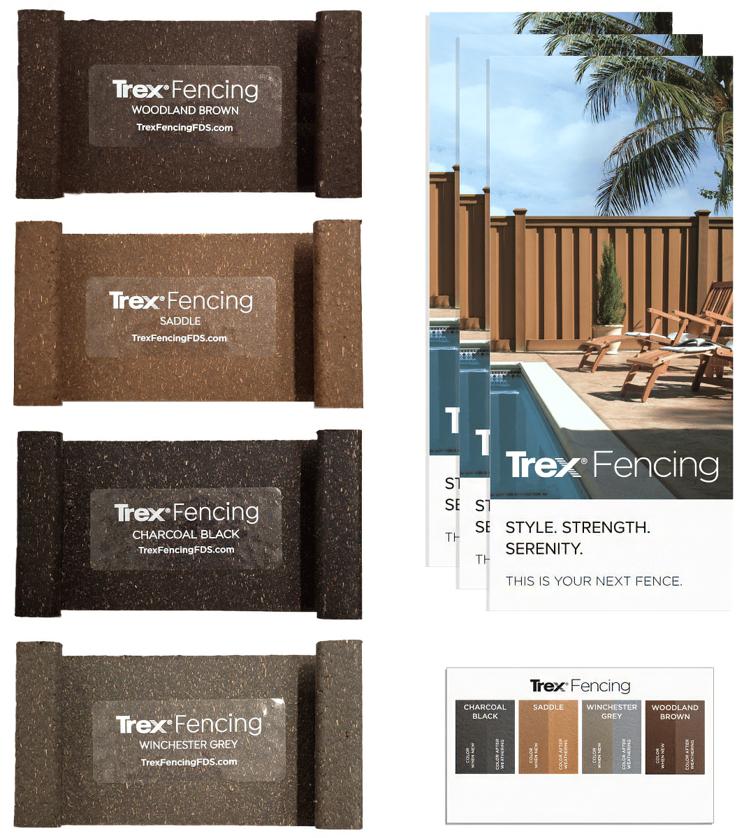 Trex Fencing Color Samples 1 Trex Fencing Color Samples