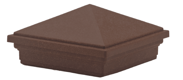 Trex Post Cap Pyramid Brown Trex Pyramid post cap
