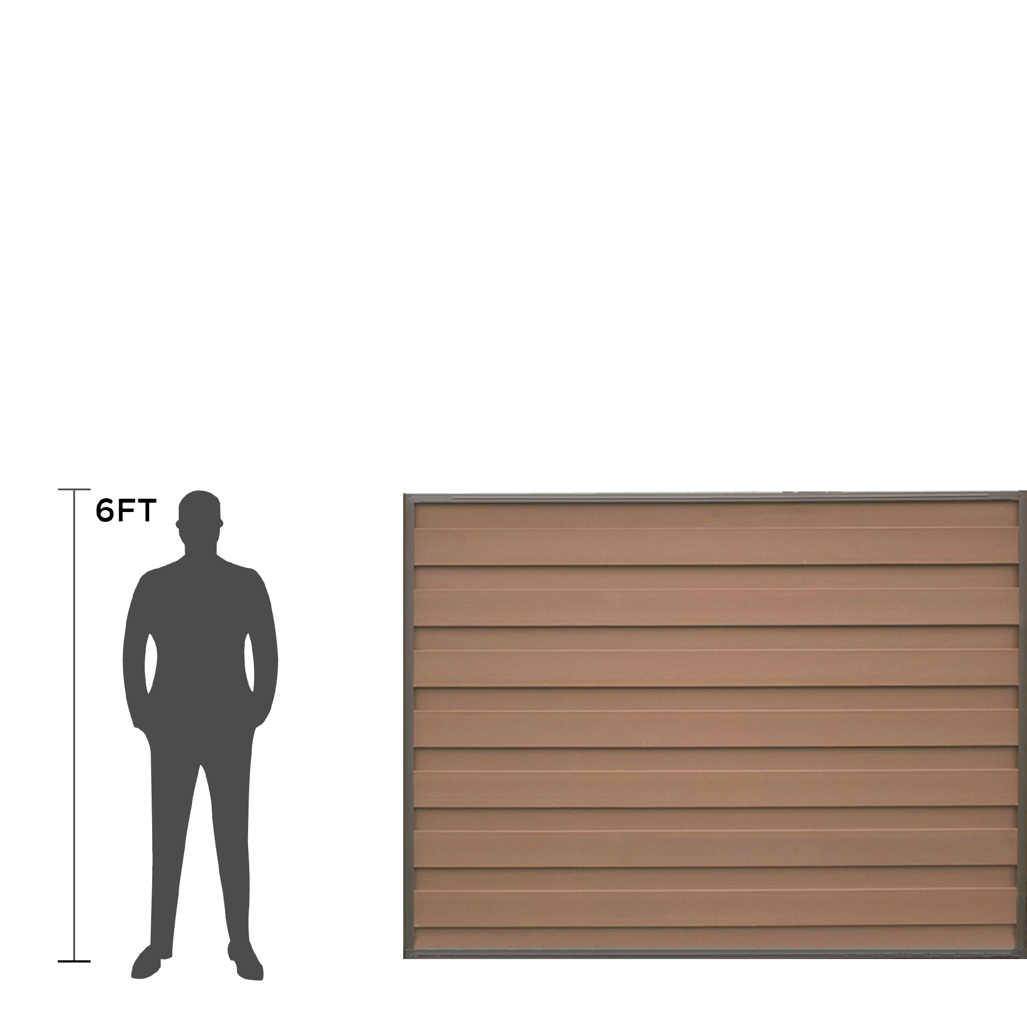 Trex Horizons Fence Panel Kit 1 Trex Horizons Fence Panel Kit